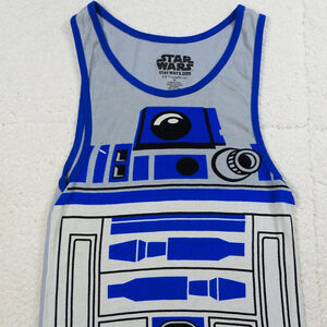Star Wars R2D2 Kids Tank Top Size Medium